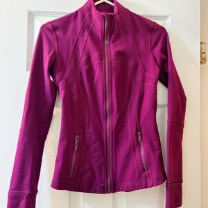lululemon athletica Magenta Utility Jacket